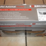 Rommelsbacher Waffel Automat Family