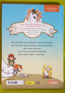 „Die Schule der magischen Tiere ermittelt 1 - Der grüne Glibber-Brief“ von Margit Auer und Nina Dulleck