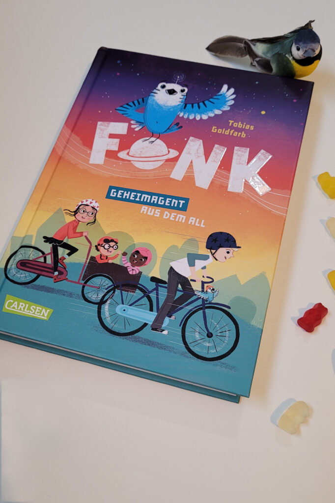 Das Kinderbuch „Fonk - Geheimagent aus dem All“ von Tobias Goldfarb und Lisa Hänsch