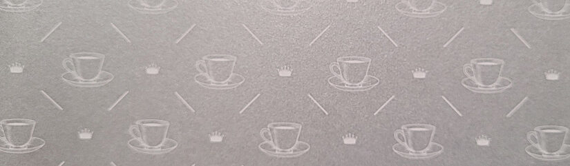 Ausschnitt des Vorsatzpapiers des Kochbuchs „Downton Abbey Teatime: 60 Rezepte zum Afternoon Tea“