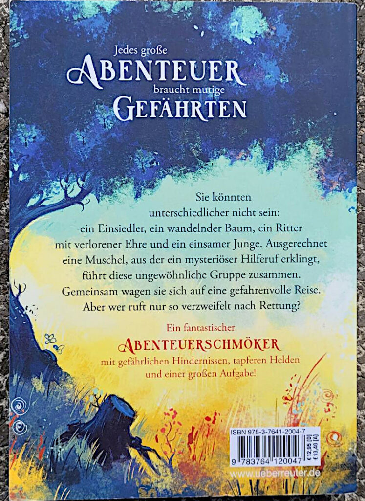 Rückseite des Abenteuerromans „Die abenteuerliche Reise des Leopold Morsch“ von Gregor Wolf