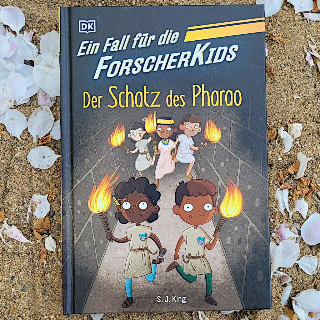 Band 3 der Kinderbuchreihe „Ein Fall für die Forscher-Kids“ von S. J. King: "Der Schatz des Pharao"