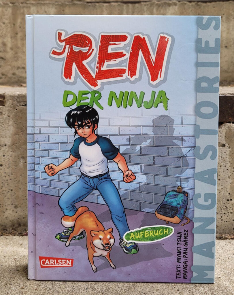 Das Kinderbuch „REN, der Ninja: Aufbruch“ von Miyuki Tsuji und Pau Gámez